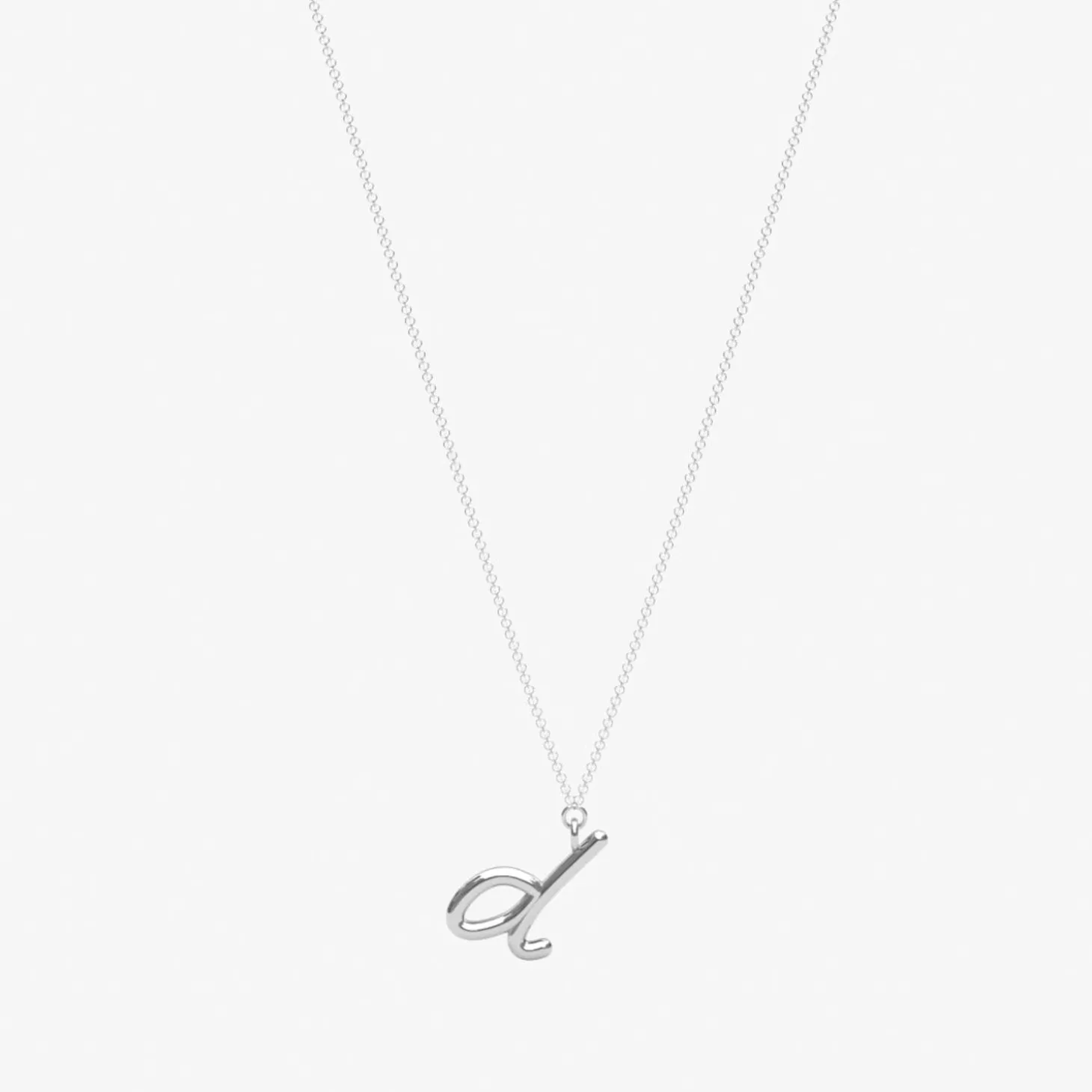 Love Letter - 18Ct Gold, Initial Pendant Chain Necklace^The Alkemistry Hot