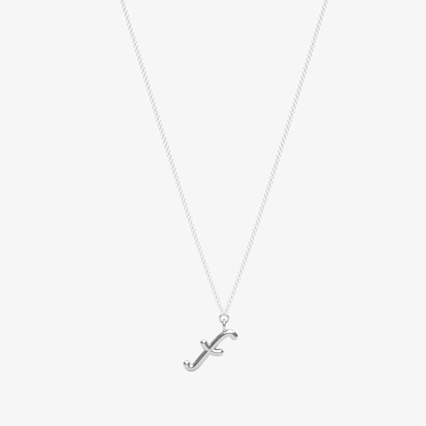 Love Letter - 18Ct Gold, Initial Pendant Chain Necklace^The Alkemistry Hot