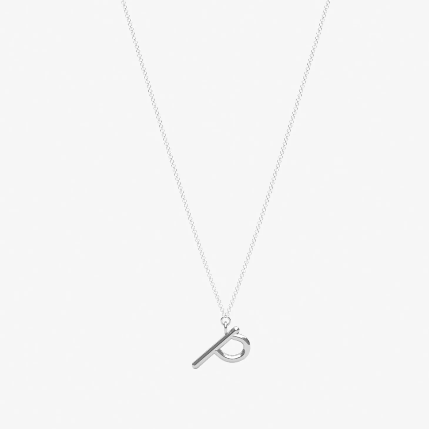 Love Letter - 18Ct Gold, Initial Pendant Chain Necklace^The Alkemistry Hot