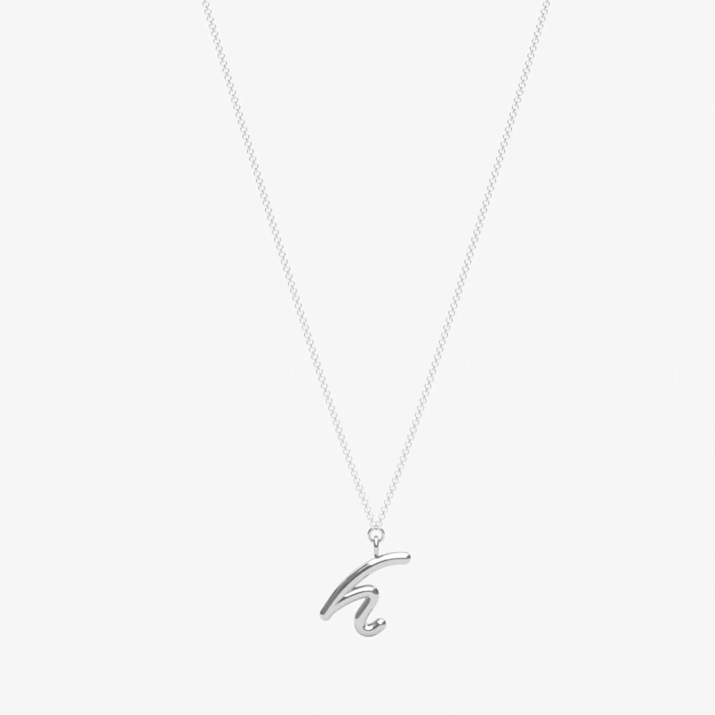 Love Letter - 18Ct Gold, Initial Pendant Chain Necklace^The Alkemistry Hot
