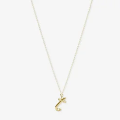 Love Letter - 18Ct Gold, Initial Pendant Chain Necklace^The Alkemistry Sale