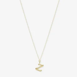 Love Letter - 18Ct Gold, Initial Pendant Chain Necklace^The Alkemistry Sale