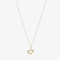 Love Letter - 18Ct Gold, Initial Pendant Chain Necklace^The Alkemistry Sale