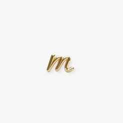 Love Letter - 18Ct Gold, Initial Stud (Single)^The Alkemistry Fashion