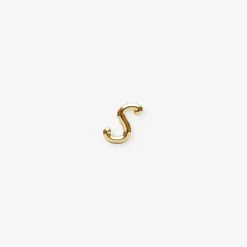 Love Letter - 18Ct Gold, Initial Stud (Single)^The Alkemistry Fashion