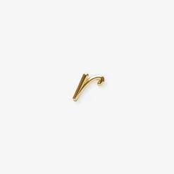 Love Letter - 18Ct Gold, Initial Stud (Single)^The Alkemistry Hot