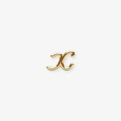 Love Letter - 18Ct Gold, Initial Stud (Single)^The Alkemistry Hot