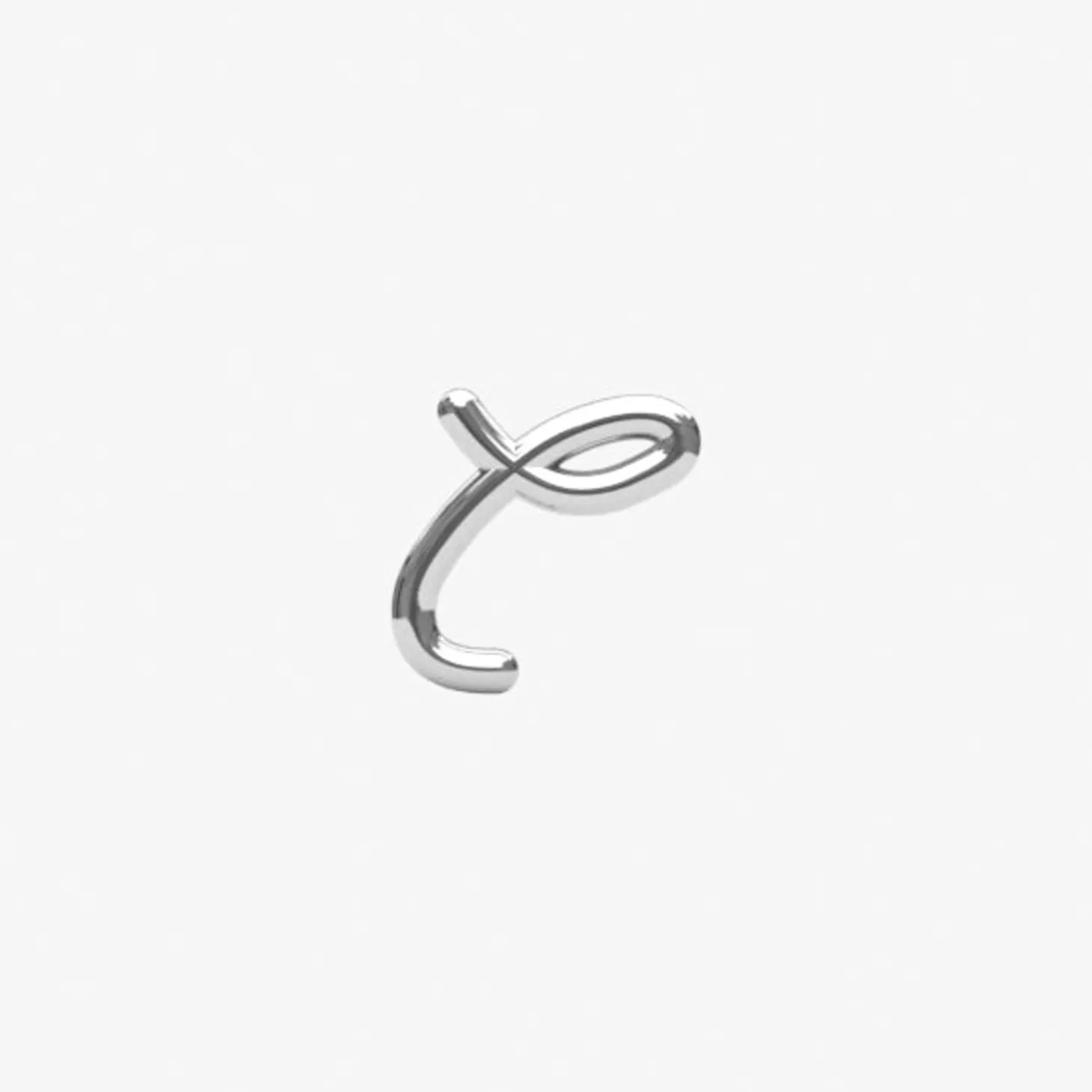 Love Letter - 18Ct Gold, Initial Stud (Single)^The Alkemistry Flash Sale