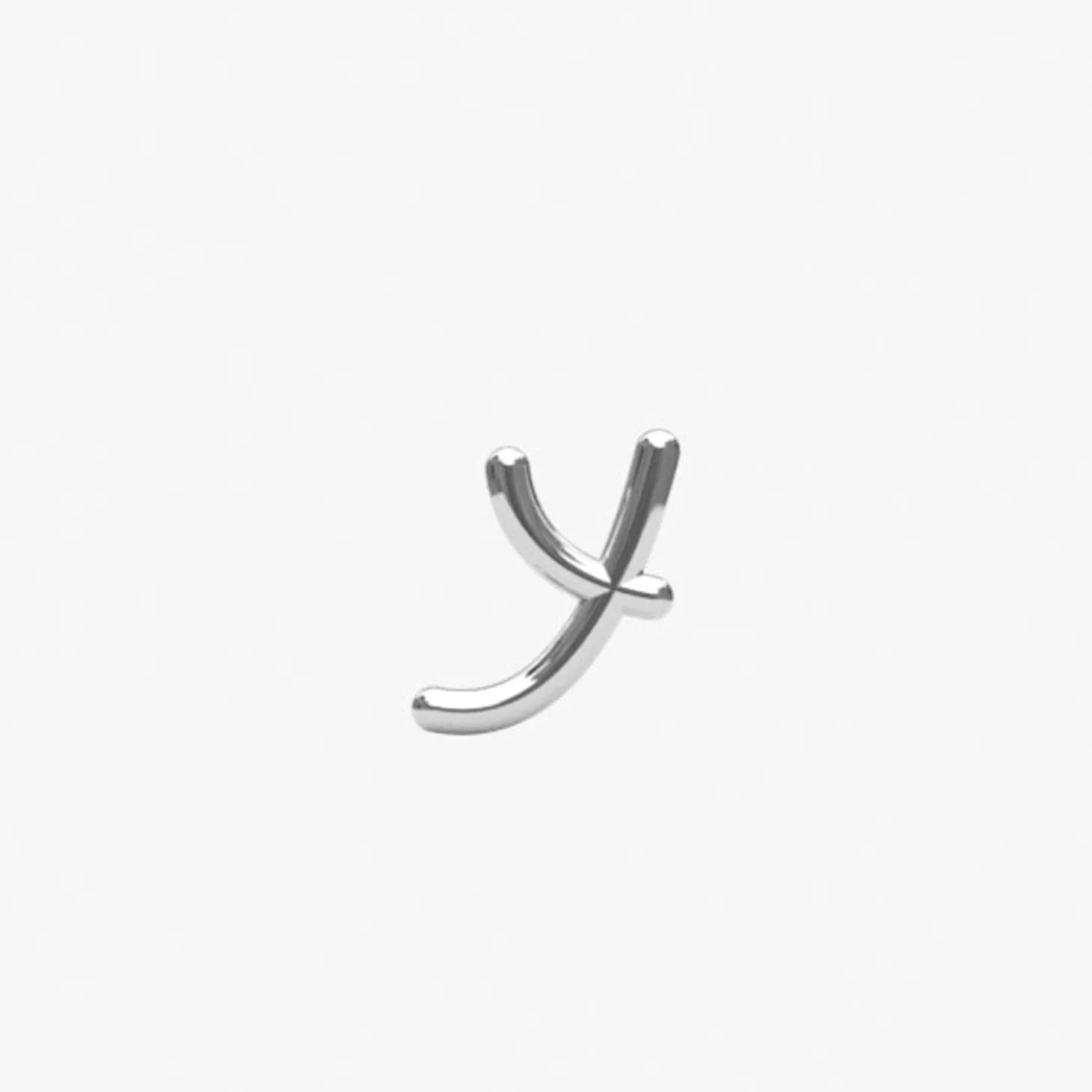 Love Letter - 18Ct Gold, Initial Stud (Single)^The Alkemistry Flash Sale