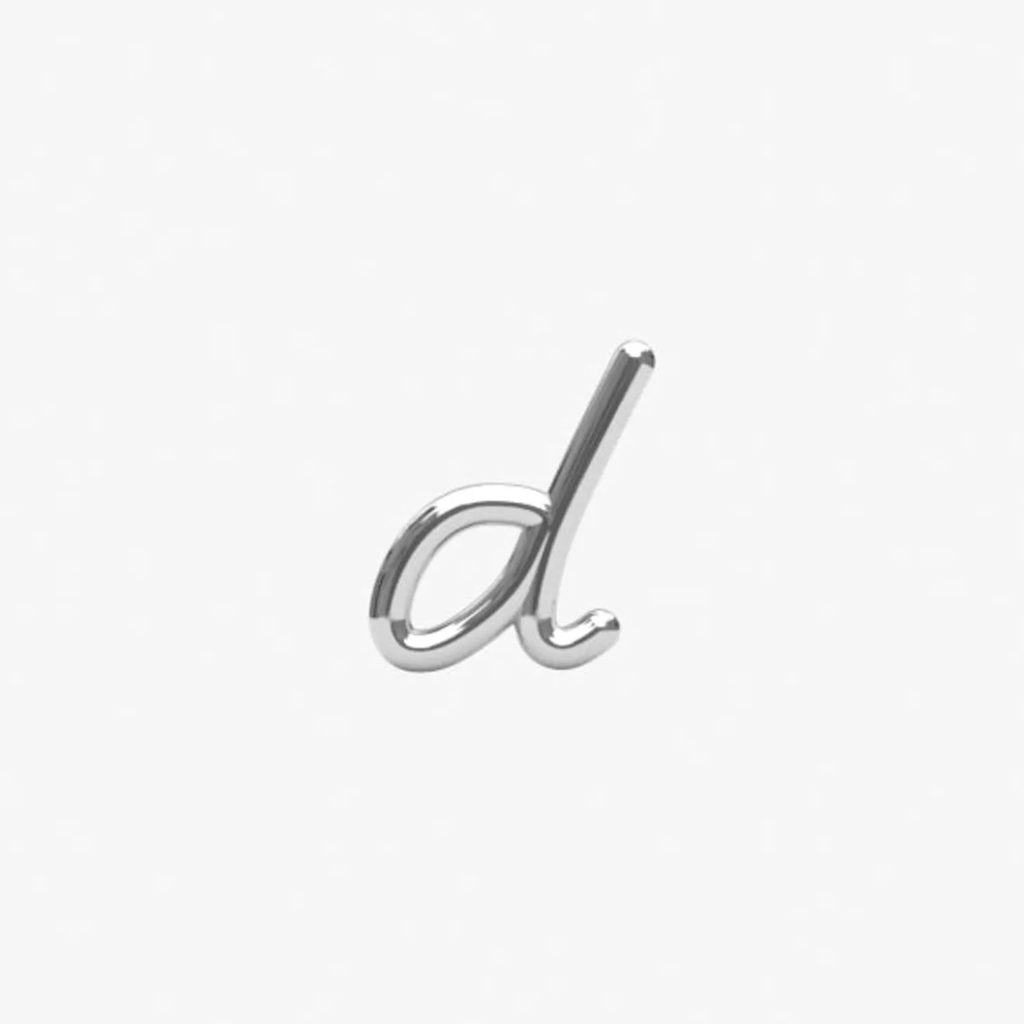 Love Letter - 18Ct Gold, Initial Stud (Single)^The Alkemistry Flash Sale