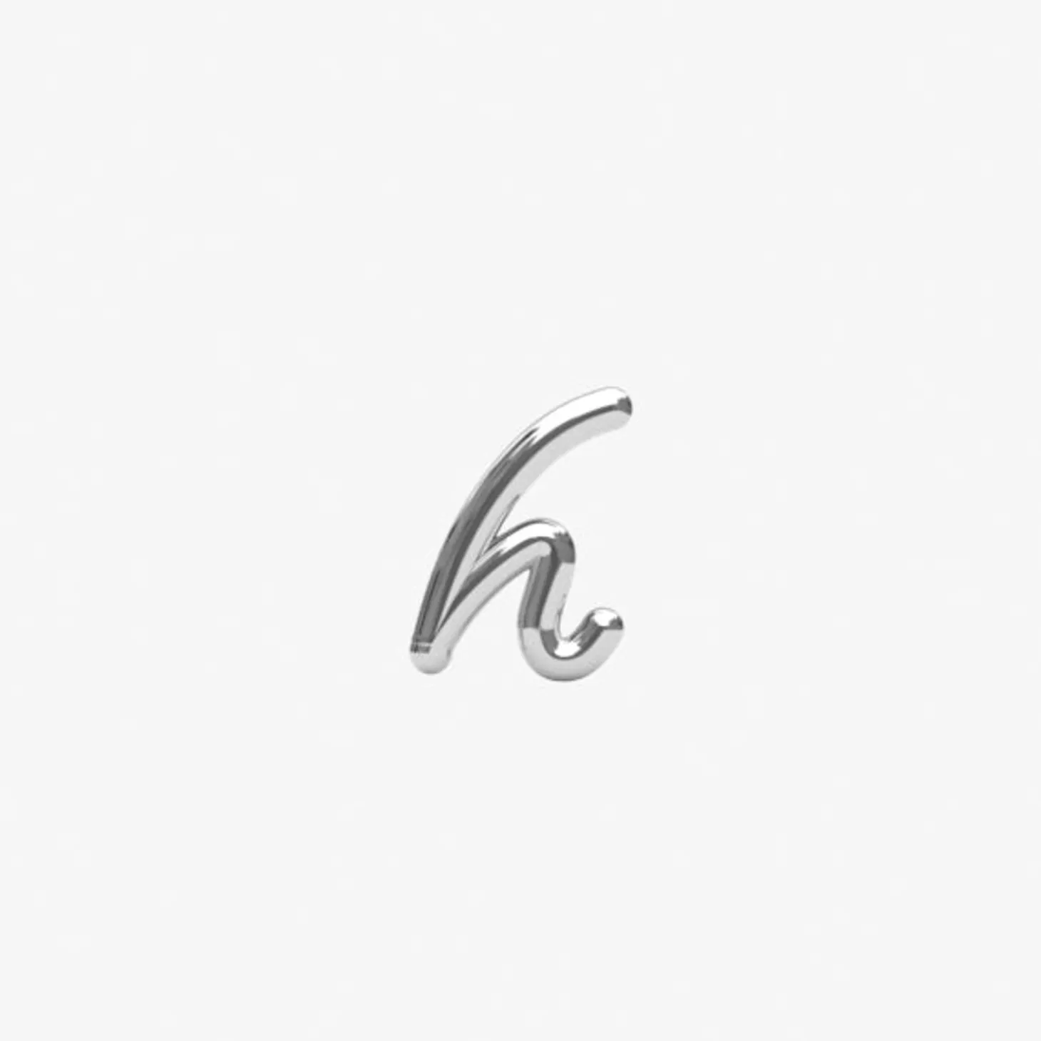 Love Letter - 18Ct Gold, Initial Stud (Single)^The Alkemistry Flash Sale