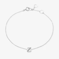 Love Letter - 18Ct Gold, Initial Chain Bracelet^The Alkemistry Best