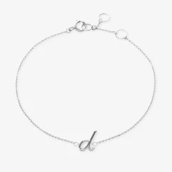 Love Letter - 18Ct Gold, Initial Chain Bracelet^The Alkemistry Best