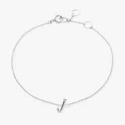 Love Letter - 18Ct Gold, Initial Chain Bracelet^The Alkemistry Best