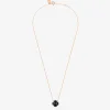 Morganne Bello 18Ct Rose Gold Victoria Diamond Black Onyx Necklace^The Alkemistry Hot
