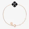Morganne Bello 18Ct Rose Gold Victoria Black Onyx Claw Diamond Bracelet^The Alkemistry Best Sale