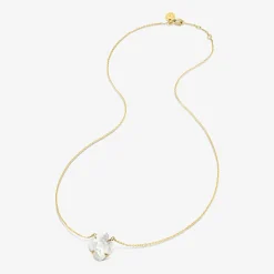Morganne Bello 18Ct Yellow Gold Victoria Clover Mother Of Pearl Necklace^The Alkemistry Online