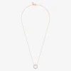 Morganne Bello 18Ct Yellow Gold Victoria Clover Diamond Pink Necklace^The Alkemistry Online