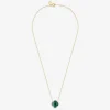 Morganne Bello 18Ct Yellow Gold Diamond Victoria Green Agate Necklace^The Alkemistry Flash Sale