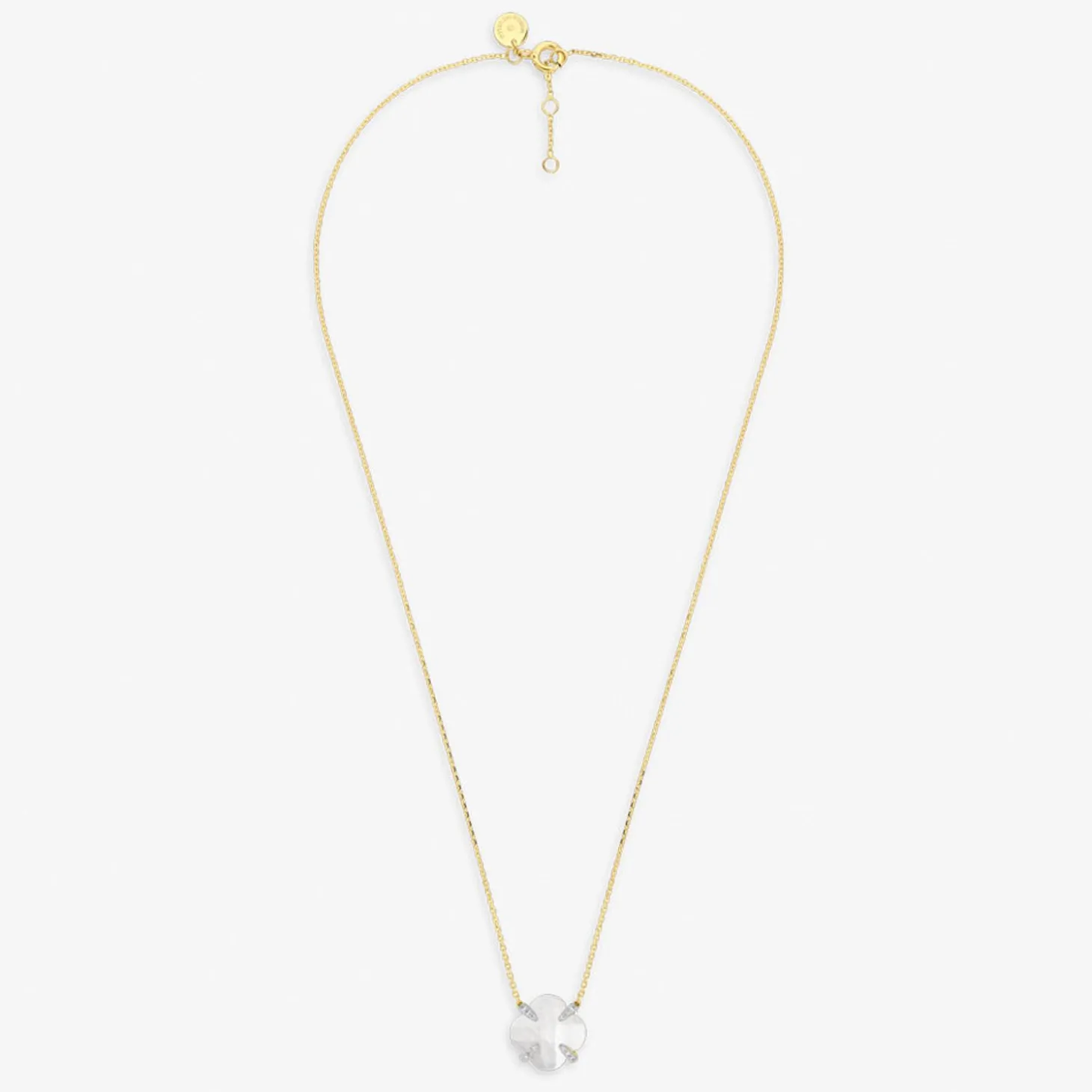 Morganne Bello 18Cy Yellow Gold Victoria Mother Of Pearl Claw Diamond Necklace^The Alkemistry Cheap