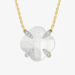 Morganne Bello 18Cy Yellow Gold Victoria Mother Of Pearl Claw Diamond Necklace^The Alkemistry Cheap