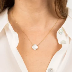 Morganne Bello 18Cy Yellow Gold Victoria Mother Of Pearl Claw Diamond Necklace^The Alkemistry Cheap