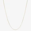 Nude Shimmer - 18Ct Gold, 20" Adjustable Fine Shimmer Necklace^The Alkemistry Fashion