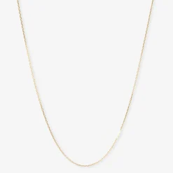 Nude Shimmer - 18Ct Gold, 20" Adjustable Fine Shimmer Necklace^The Alkemistry Fashion