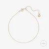 Nude Shimmer - 18Ct Gold, Fine Shimmer Adjustable Anklet^The Alkemistry Best Sale