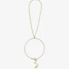 Nude Shimmer - 18Ct Gold, Medium Shimmer Double Hand Bracelet^The Alkemistry Shop