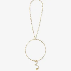 Nude Shimmer - 18Ct Gold, Medium Shimmer Double Hand Bracelet^The Alkemistry Best Sale