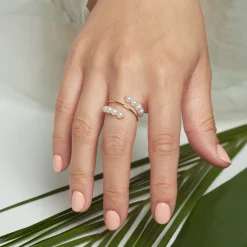 Poppy Finch 14Ct Yellow Gold And Baby Pearl Spiral Ring^The Alkemistry Cheap