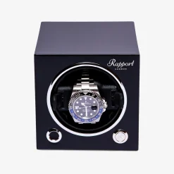 Rapport Evo Single Watch Winder - Midnight Black^The Alkemistry Discount
