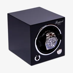 Rapport Evo Single Watch Winder - Midnight Black^The Alkemistry Discount