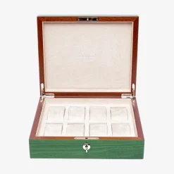 Rapport Heritage Chroma Eight Watch Box - Green^The Alkemistry Cheap