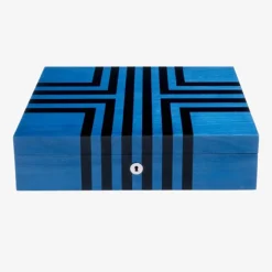 Rapport Labyrinth Ten Watch Box - Blue^The Alkemistry Outlet