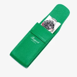 Rapport Portobello Leather Single Watch Pouch - Green^The Alkemistry Cheap