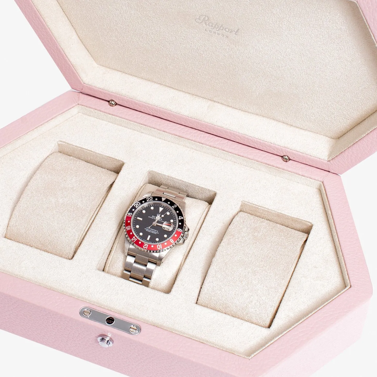 Rapport Portobello Watch Box - Pink^The Alkemistry Online