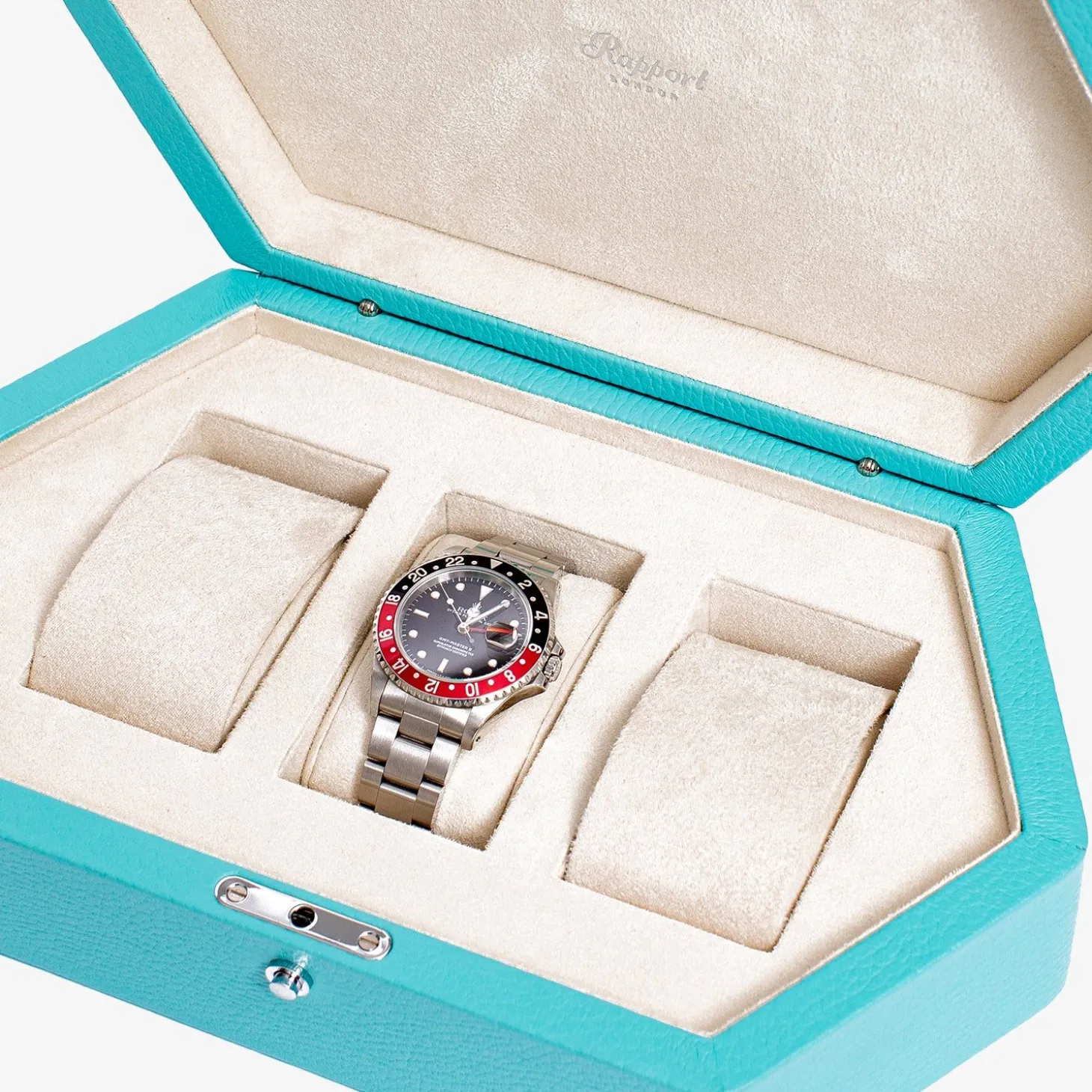Rapport Portobello Watch Box - Turquoise^The Alkemistry Cheap