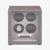 Rapport Quantum Quad Watch Winder - Silver^The Alkemistry Best Sale