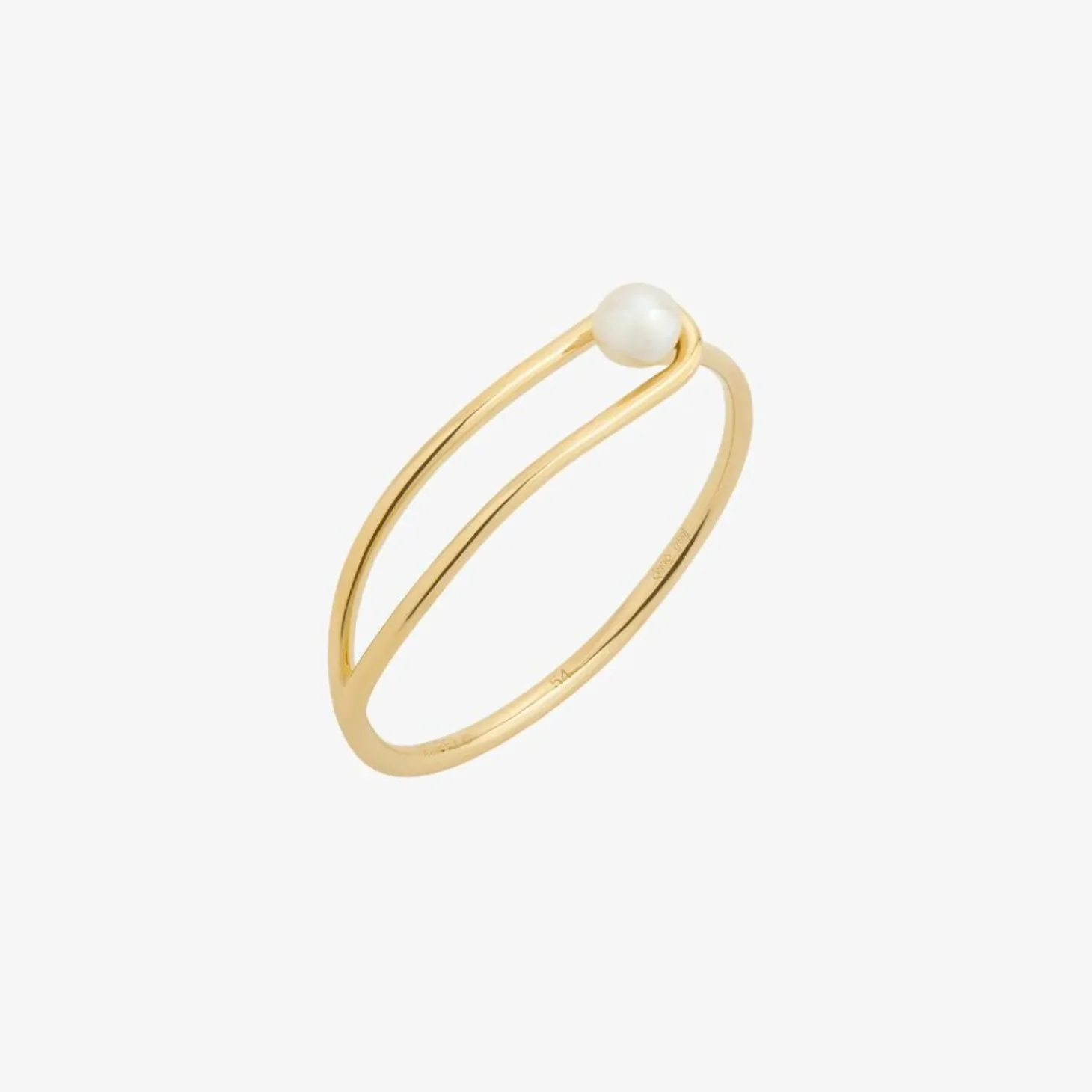 Ruifier 18Ct Yellow Gold Astra New Moon Pearl Ring^The Alkemistry Cheap
