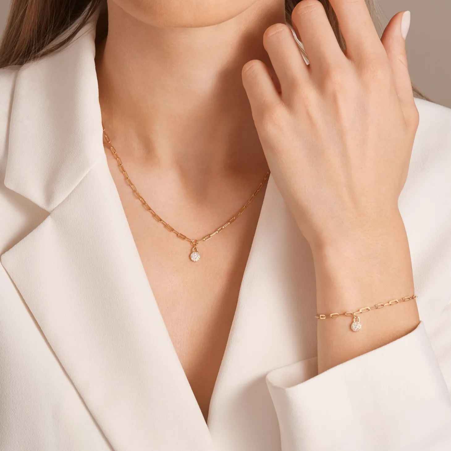 Ruifier 18Ct Yellow Gold Haven Bond Diamond Circle Necklace^The Alkemistry Best