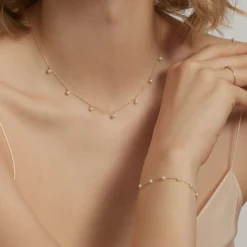 Ruifier 18Ct Yellow Gold Morning Dew Mist Necklace^The Alkemistry Hot