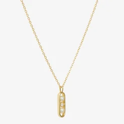 Ruifier 18Ct Yellow Gold Morning Dew Pearl And Diamond Necklace^The Alkemistry Outlet