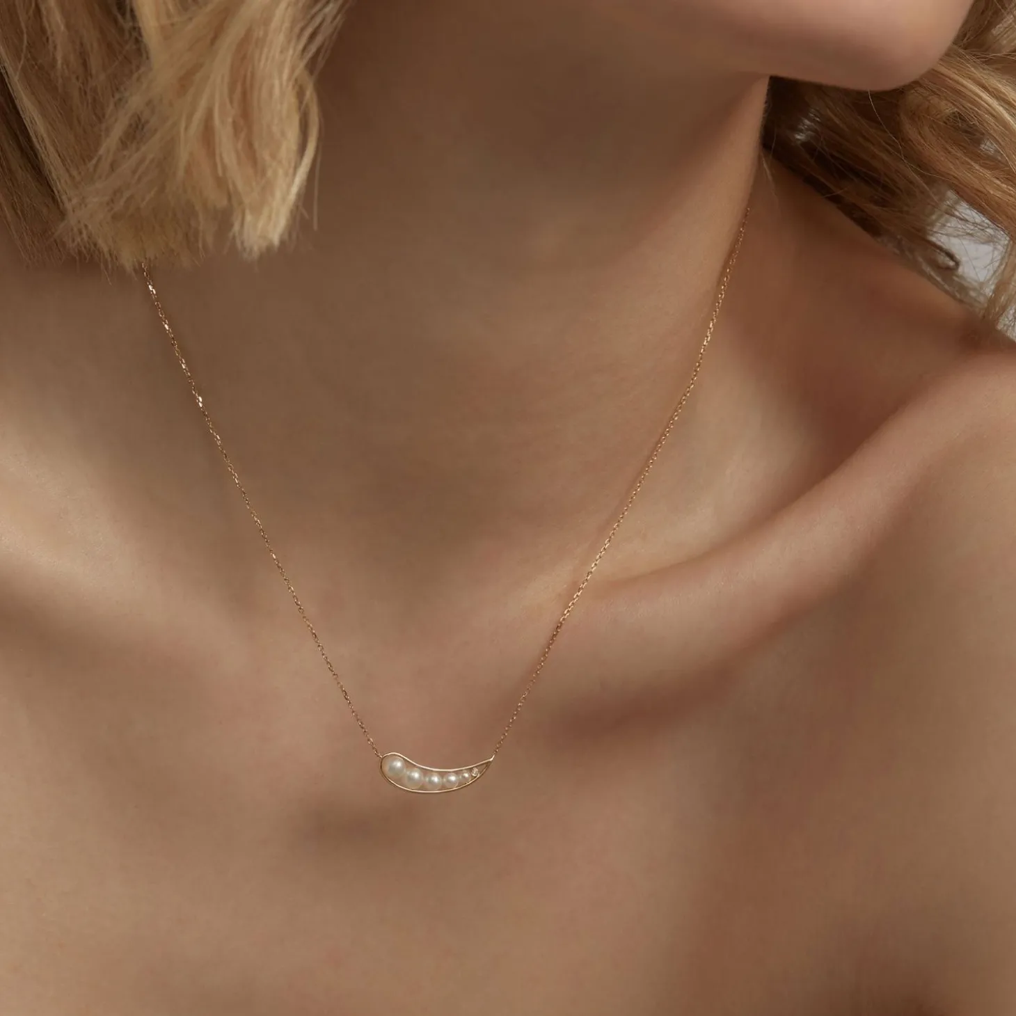 Ruifier 18Ct Yellow Gold Morning Dew 5 Pearl And Diamond Droplet Necklace^The Alkemistry Cheap