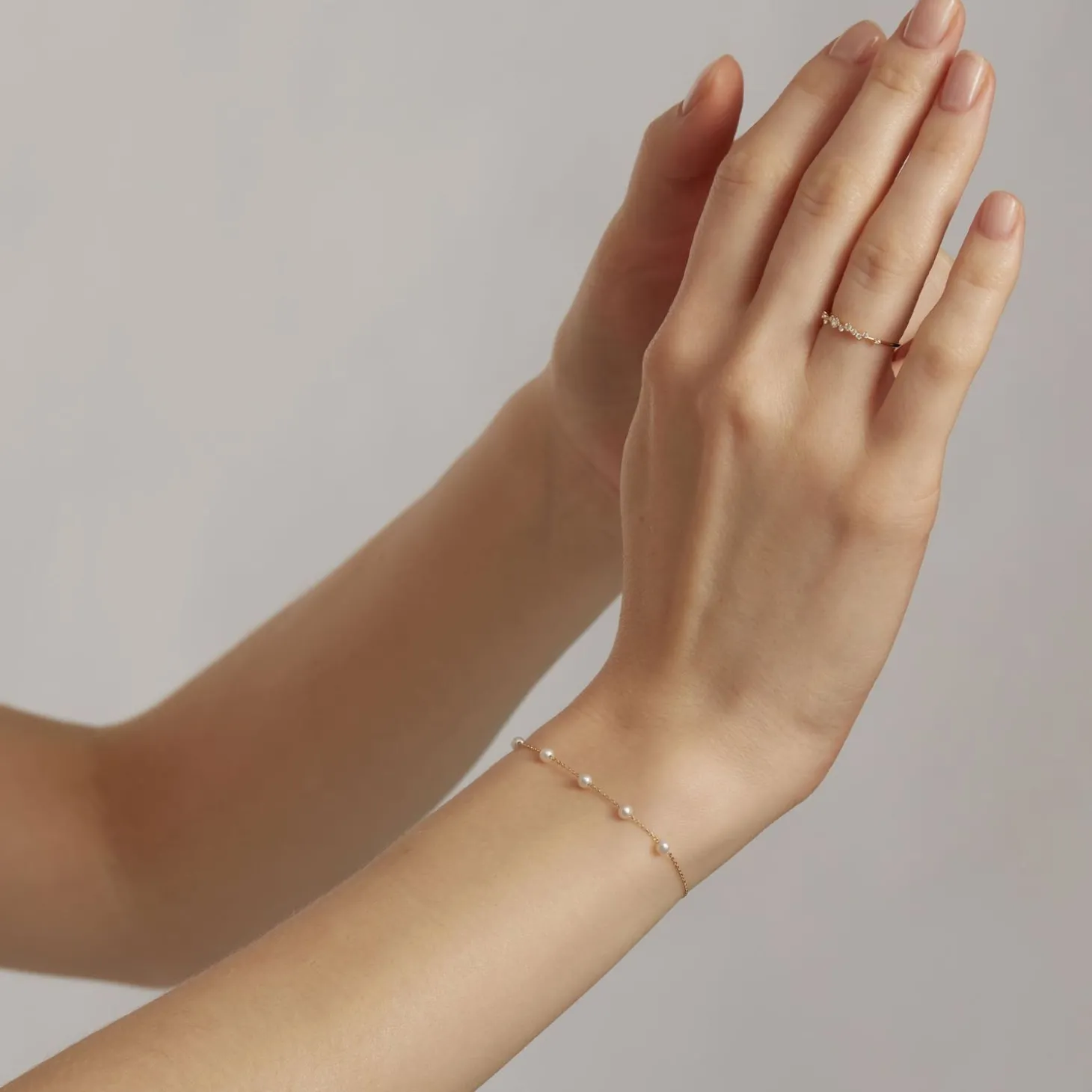 Ruifier 18Ct Yellow Gold Morning Dew Mist Bracelet^The Alkemistry Shop