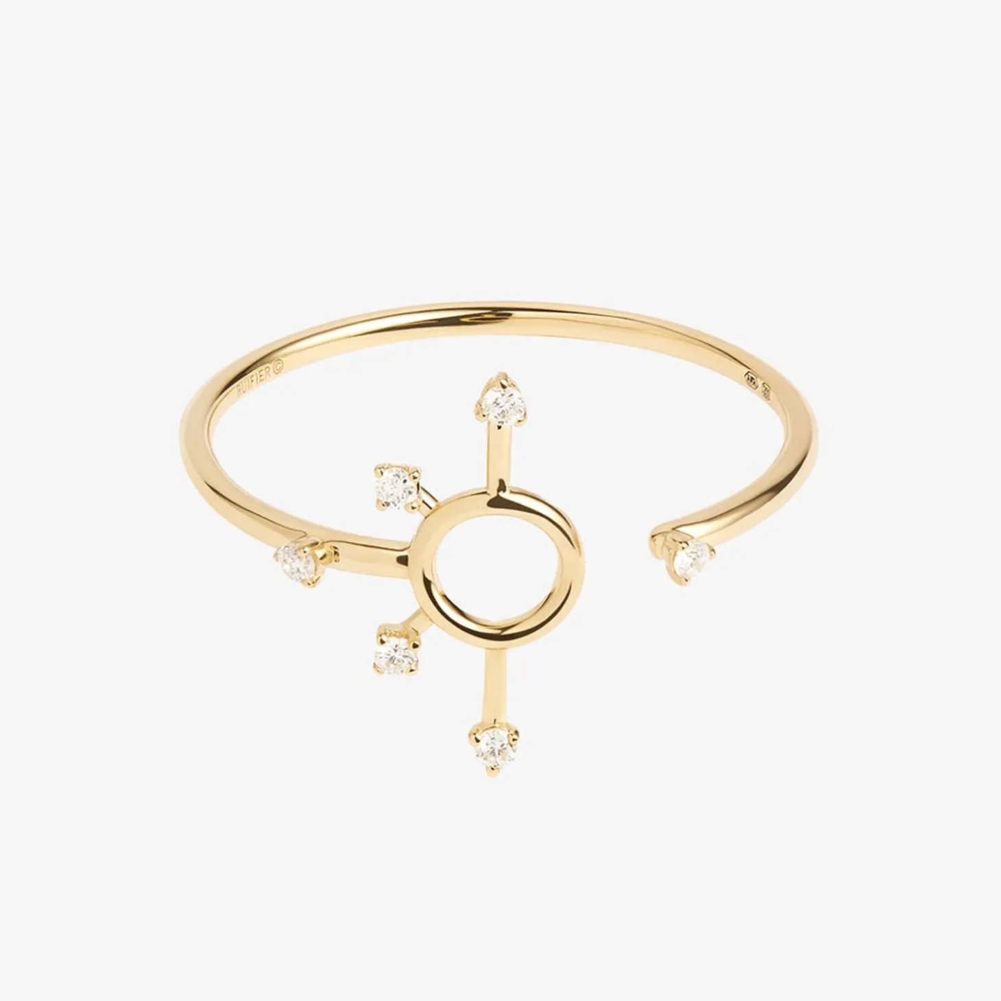 Ruifier 18Ct Yellow Gold Scintilla Sirius Orb Ring^The Alkemistry Flash Sale