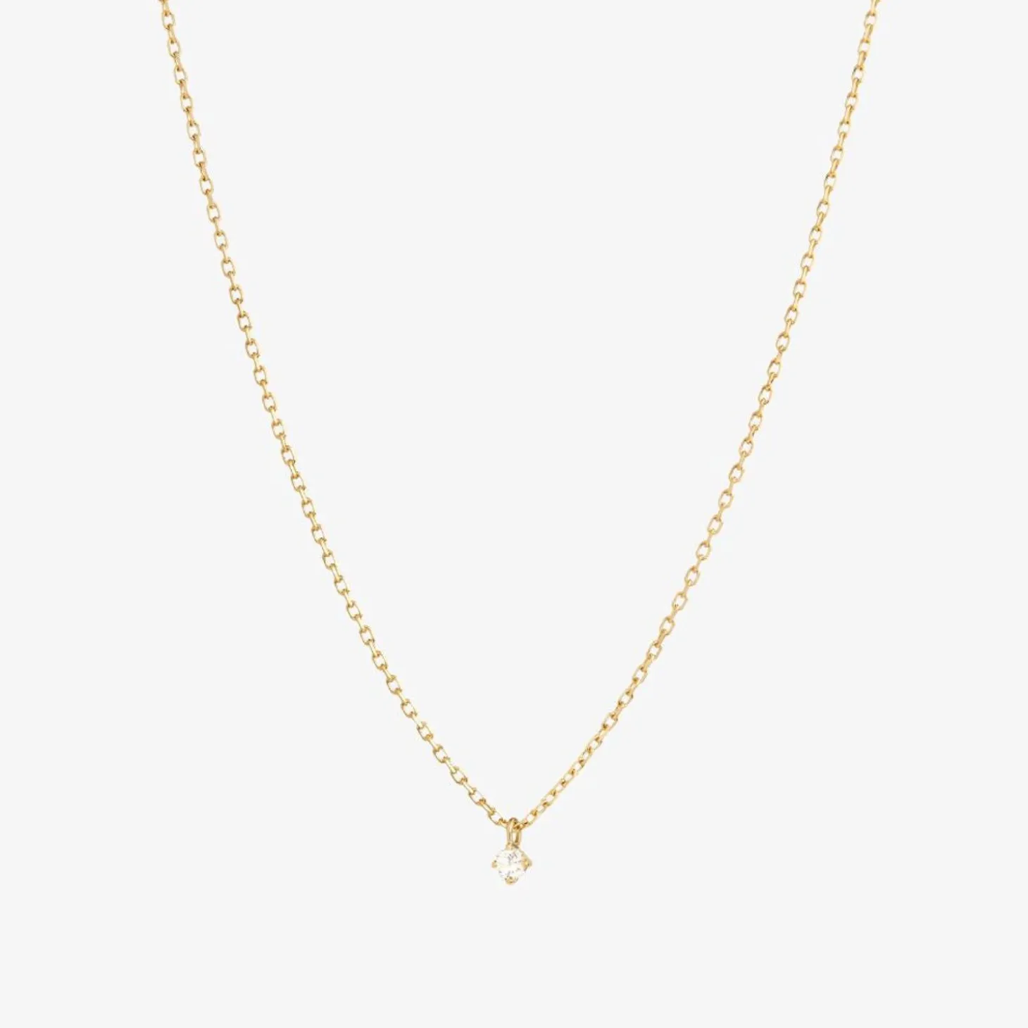 Ruifier 18Ct Yellow Gold Scintilla Polaris Diamond Chain Necklace^The Alkemistry Best