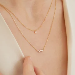 Ruifier 18Ct Yellow Gold Scintilla Polaris Diamond Chain Necklace^The Alkemistry Best
