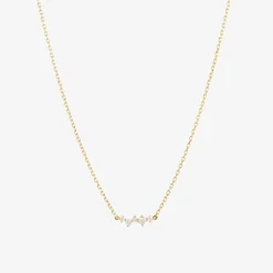 Ruifier 18Ct Yellow Gold Scintilla Alpha Ray 5 Diamond Chain Necklace^The Alkemistry Sale